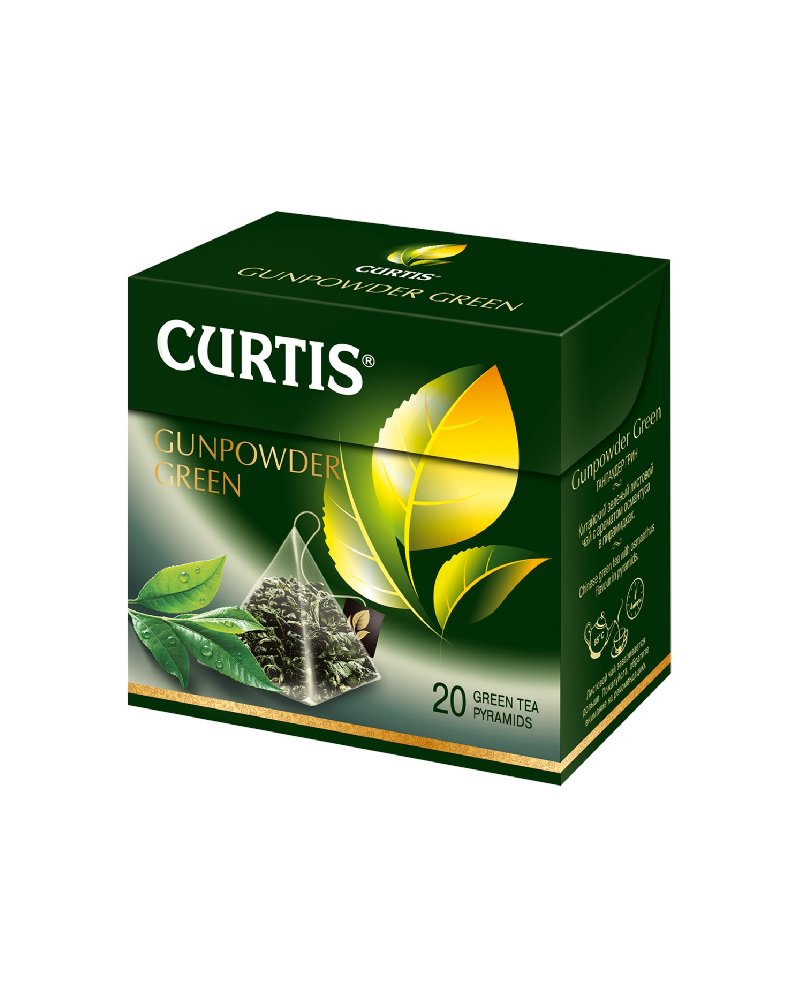 Curtis - Green Tea Gunpowder Green 3D Tea Bags 20tb