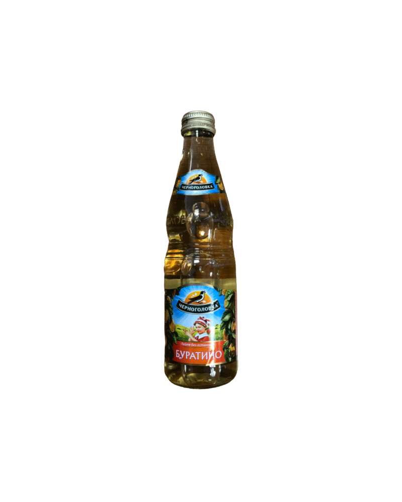 Chernogolovka - Soda-Drink (Glass) Buratino 330ml