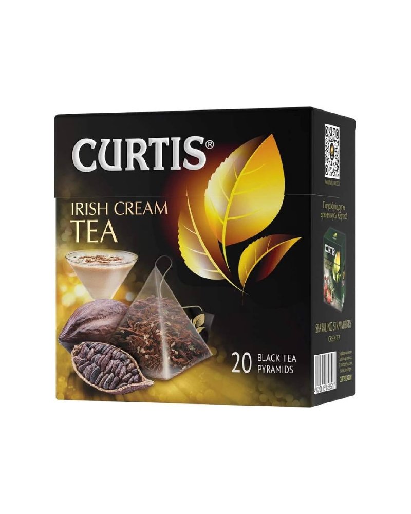 Curtis - Black Tea Irish Cream 3D Tea Bags 20tb