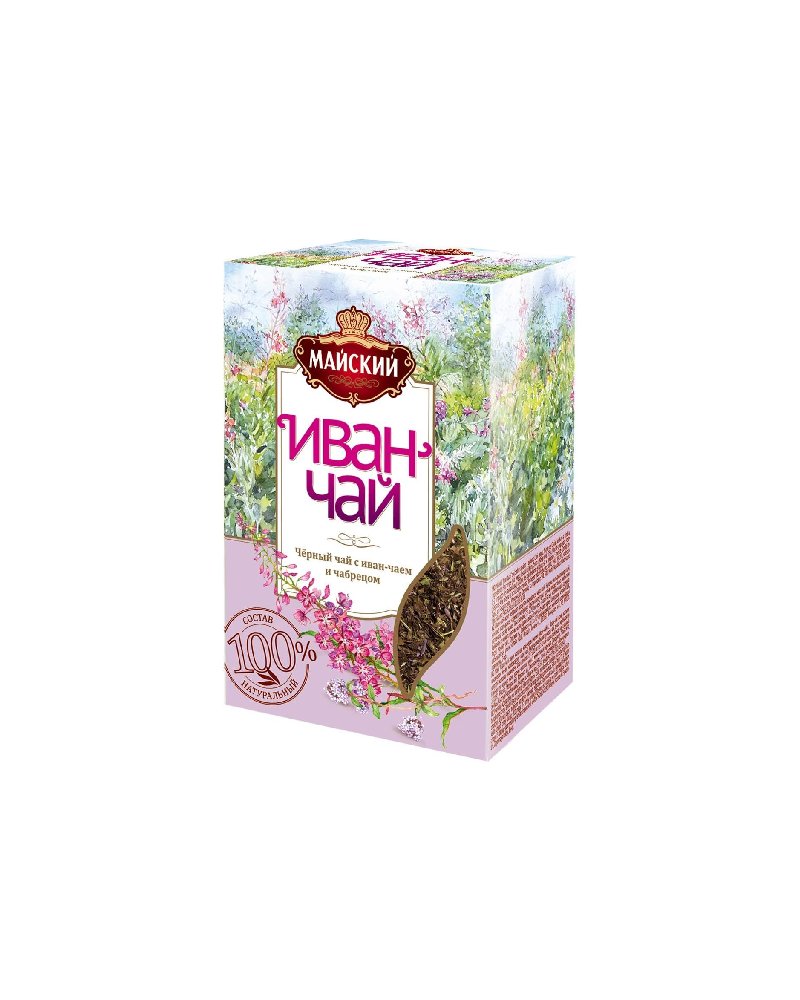 Mayskiy - Tea Black Ivan-Tea W/Thyme (Chabrets) 75gr