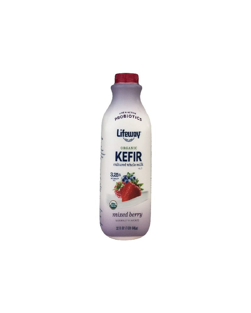 Lifeway - Organic Kefir Whole Milk Mix Berries 32 floz