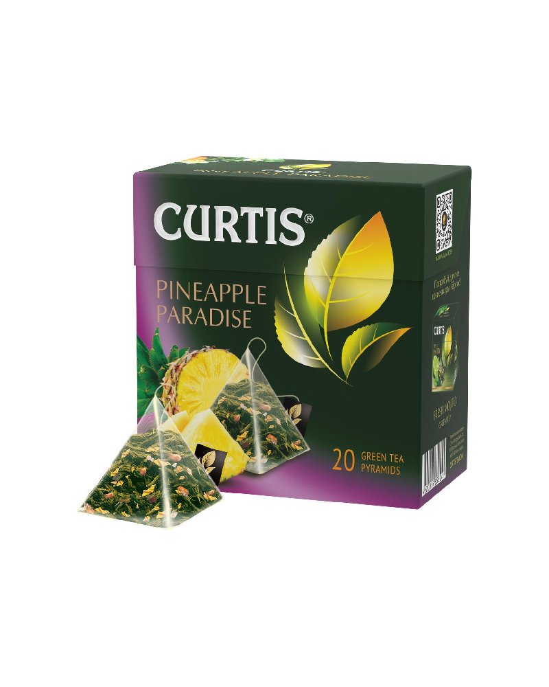 Curtis - Green Tea Pineapple Paradise 3D Tea Bags 20tb