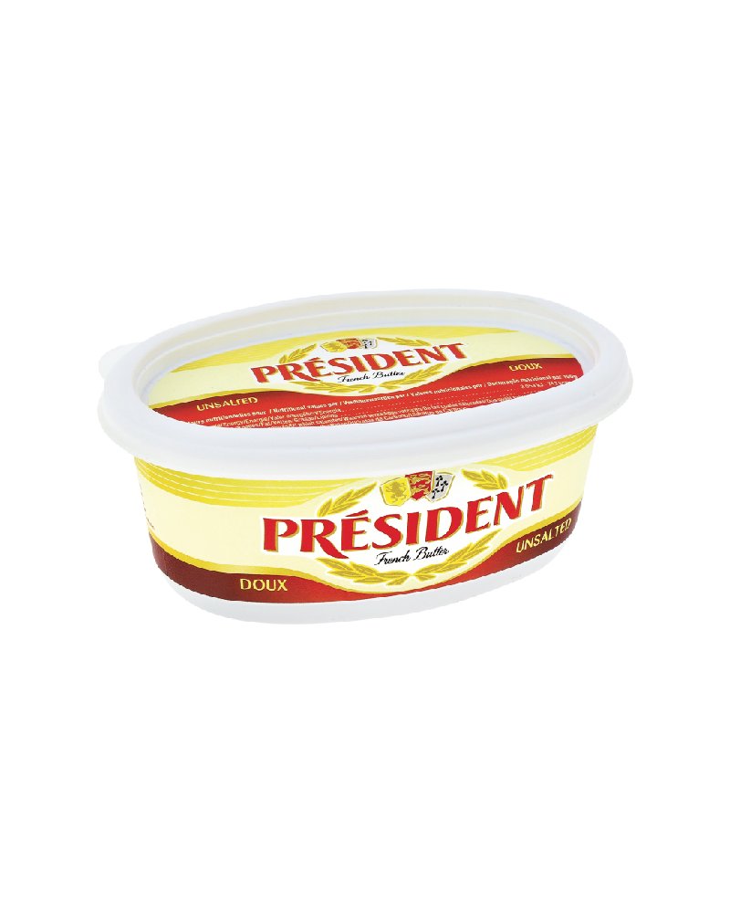 President - Butter (Cup) Unsalted 250gr