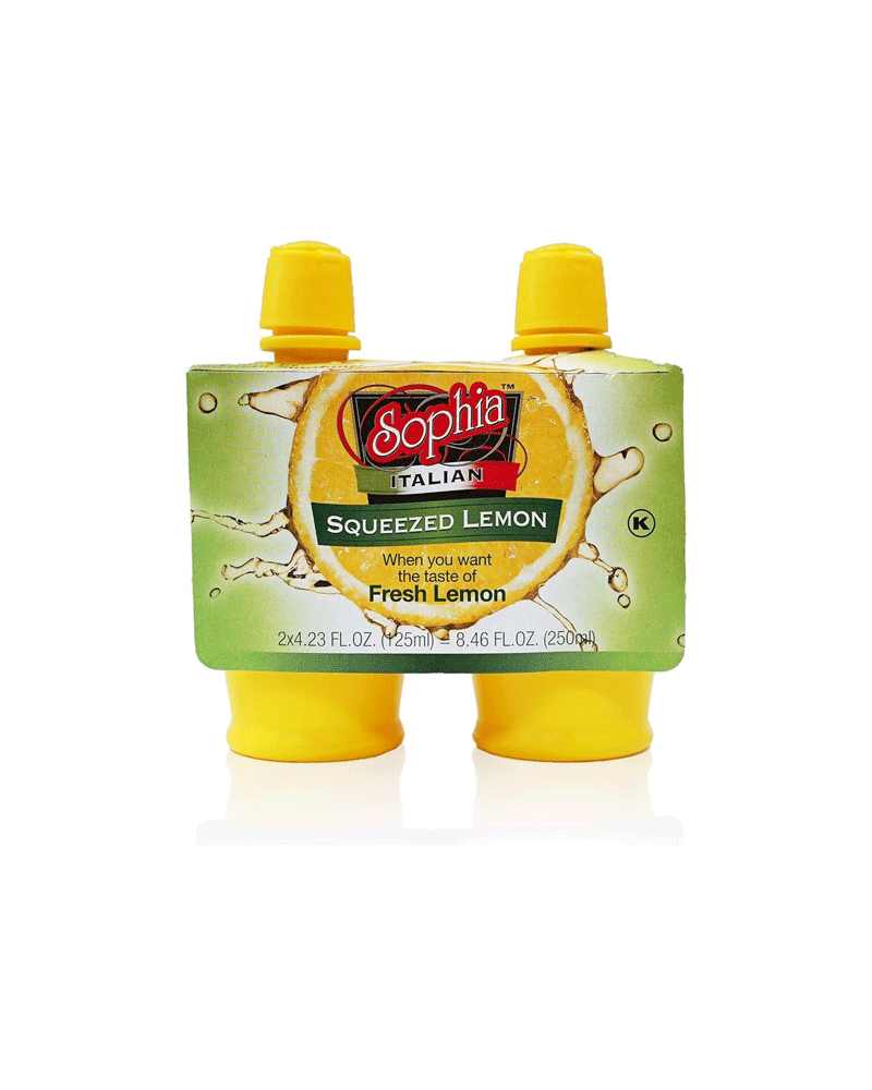 Sophia - Squeezed Lemon Juice 2x125ml