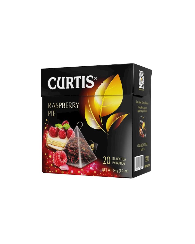 Curtis - Black Tea Raspberry Pie 3D Tea Bags 20tb