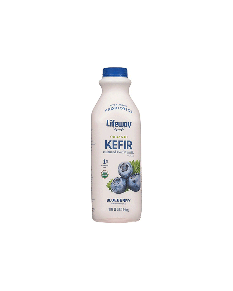 Lifeway - Organic Kefir Blueberry 1lt