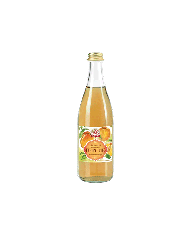 Martin - Soda-Drink (Glass) Peach 500ml