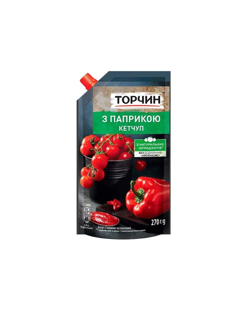 Torchin - Ketchup (Doy Pack) Paprika 270 gr