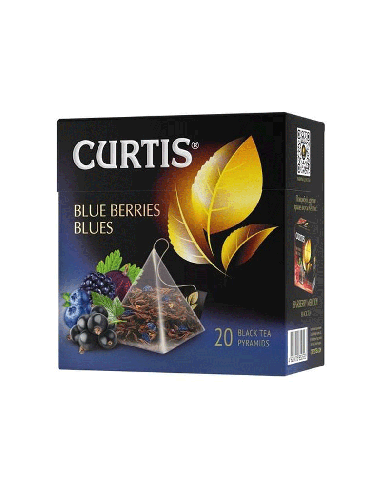 Curtis - Black Tea Blue Berries Blues 3D Tea Bags 20tb