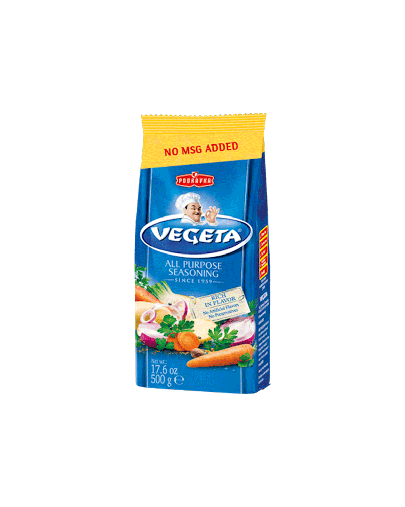 Podravka - Seasoning (Bag) No Msg-Vegeta 500gr