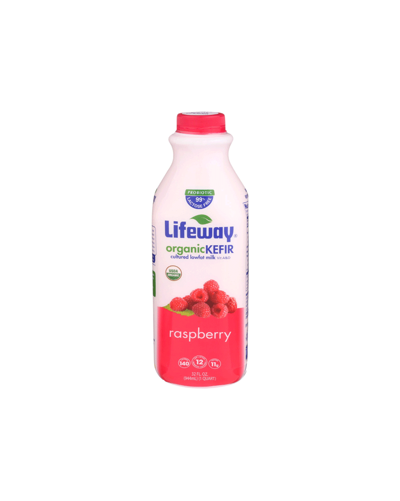 Lifeway - Organic Kefir Raspberry 1lt