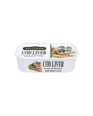 Belveder – Cod Liver (Square) 120gr