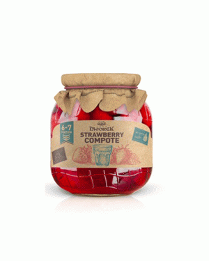 Dworek – Compote Strawberry 720gr