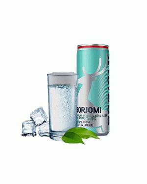 Borjomi – Water (Can) Mineral Borjomi 330ml